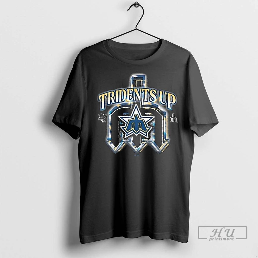 Officials Seattle Mariners Tridents Up Regional Franklin Long Sleve T Shirt