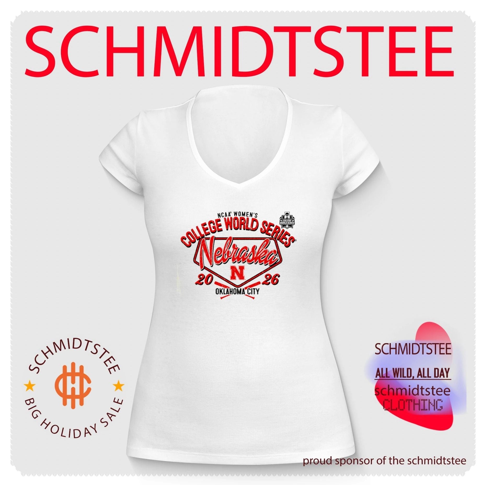 2026 Women’s College World Series Nebraska Cornhuskers shirt