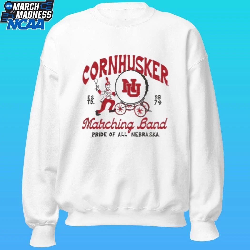 Cornhusker Nebraska Marching Band Pride Of All Estd 1879 Shirt