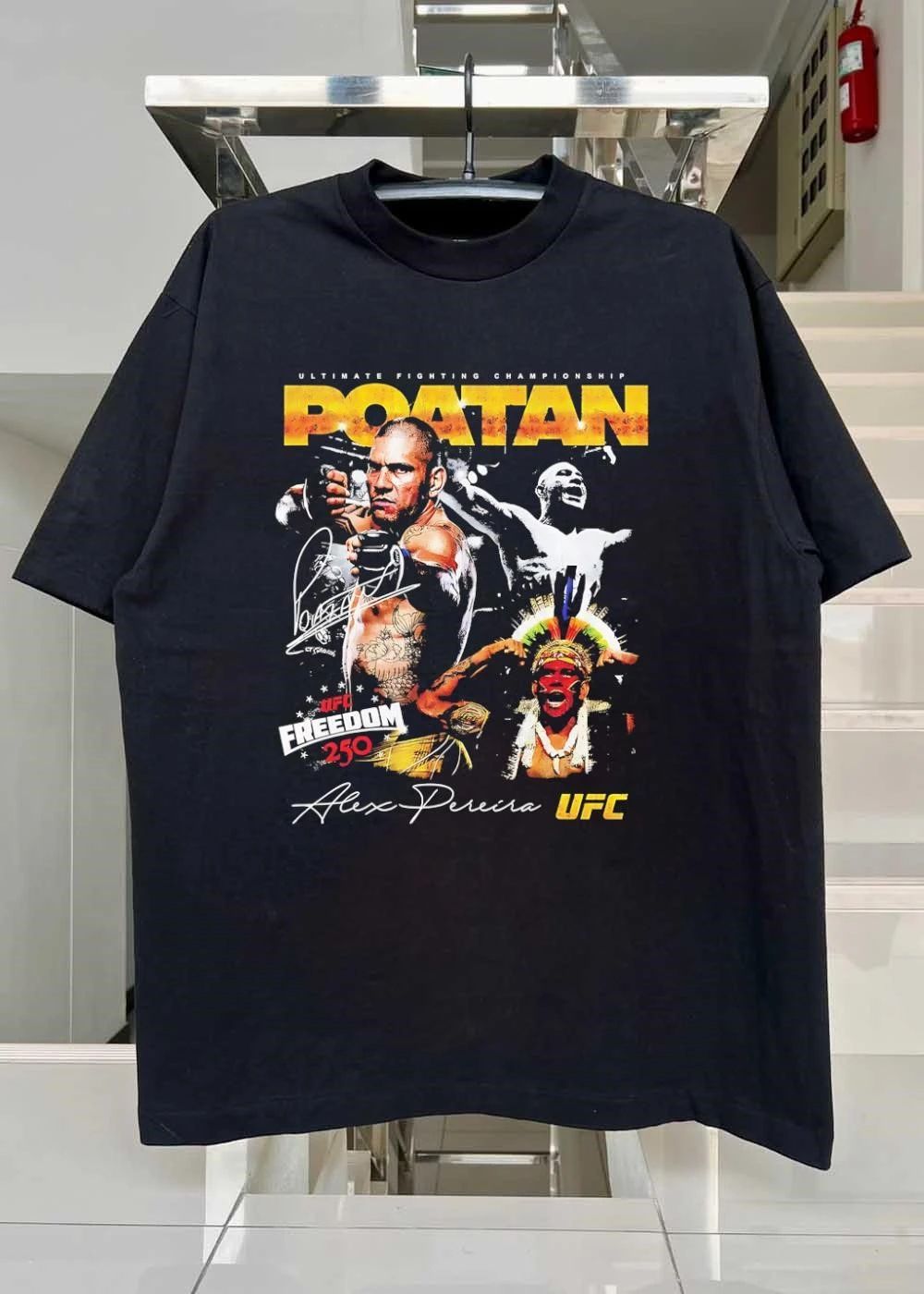 Alex Pereira Poatan UFC Freedom 250 Ultimate Fighting Championship shirt