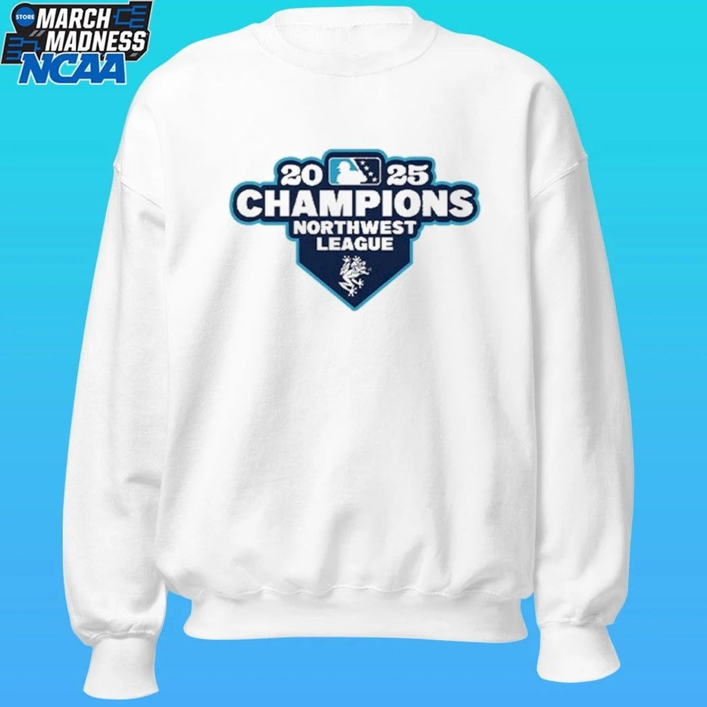 Everett Aquasox 2025 Northwest League Champions Shirt