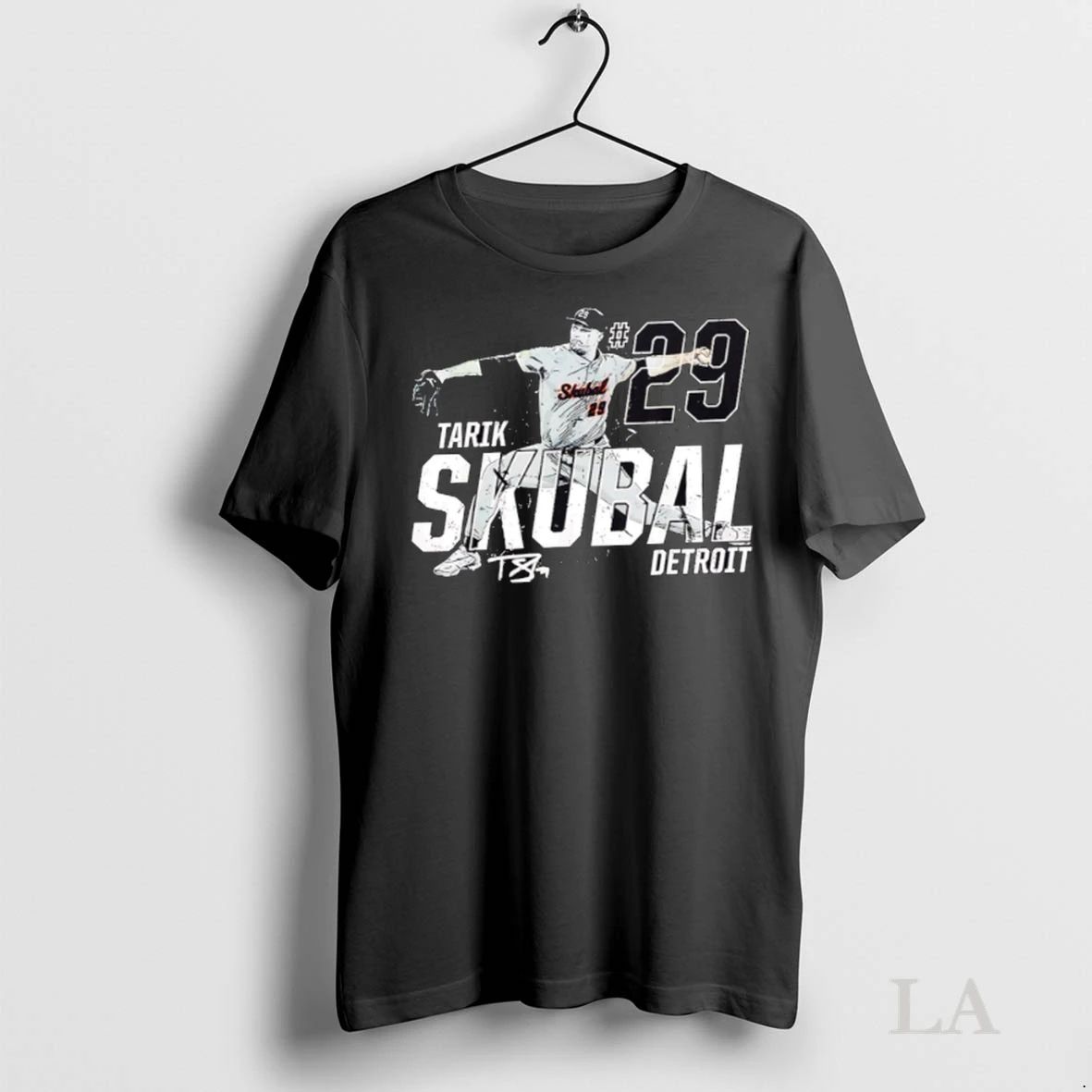 Original Dynamic Pose Tarik Skubal Detroit Baseball Player