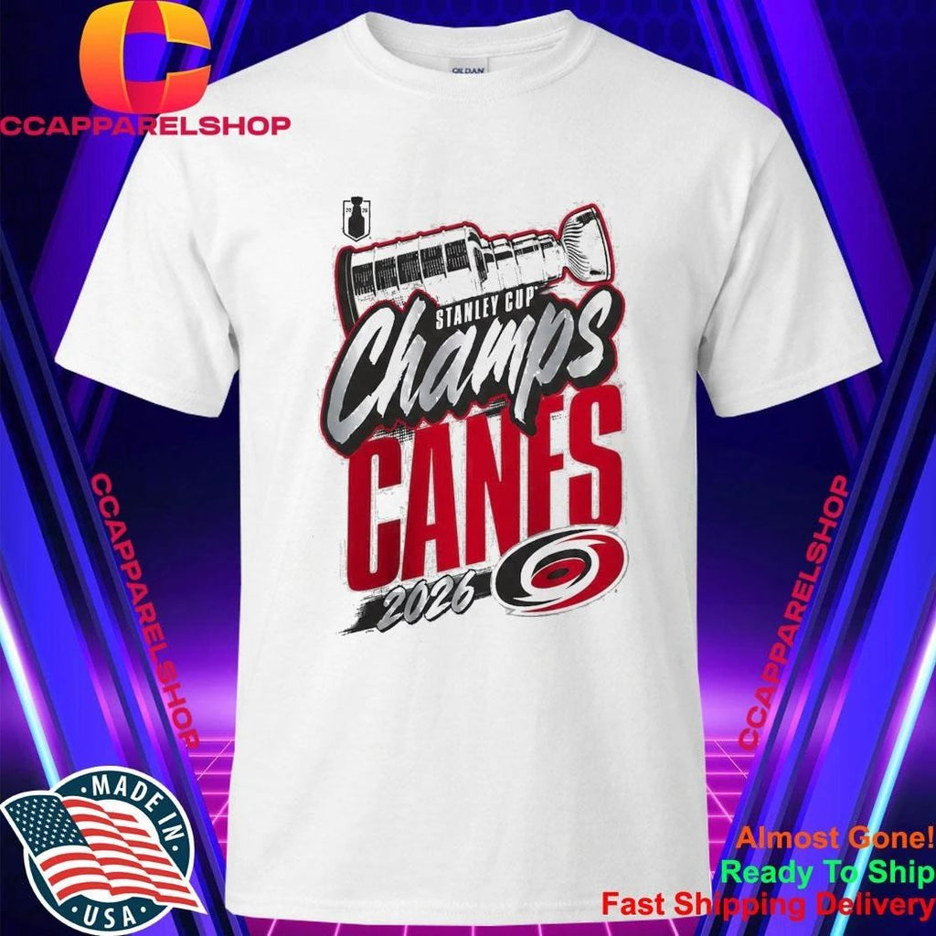 Hurricanes 2026 Stanley Cup Champions Locker Room Shirt