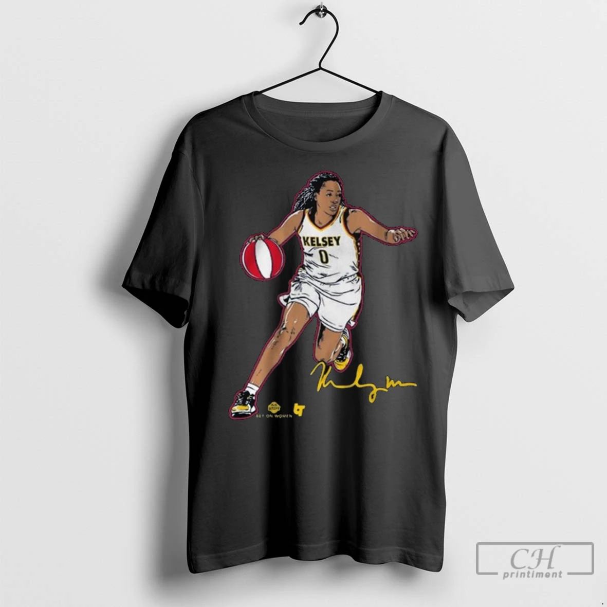 Premium Kelsey Mitchell Superstar Pose Indiana Long Sleve