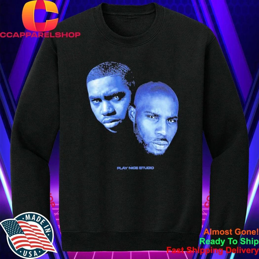 Ariel Hukporti Nas And DMX Play Nice Studio Knicks Parade Shirt