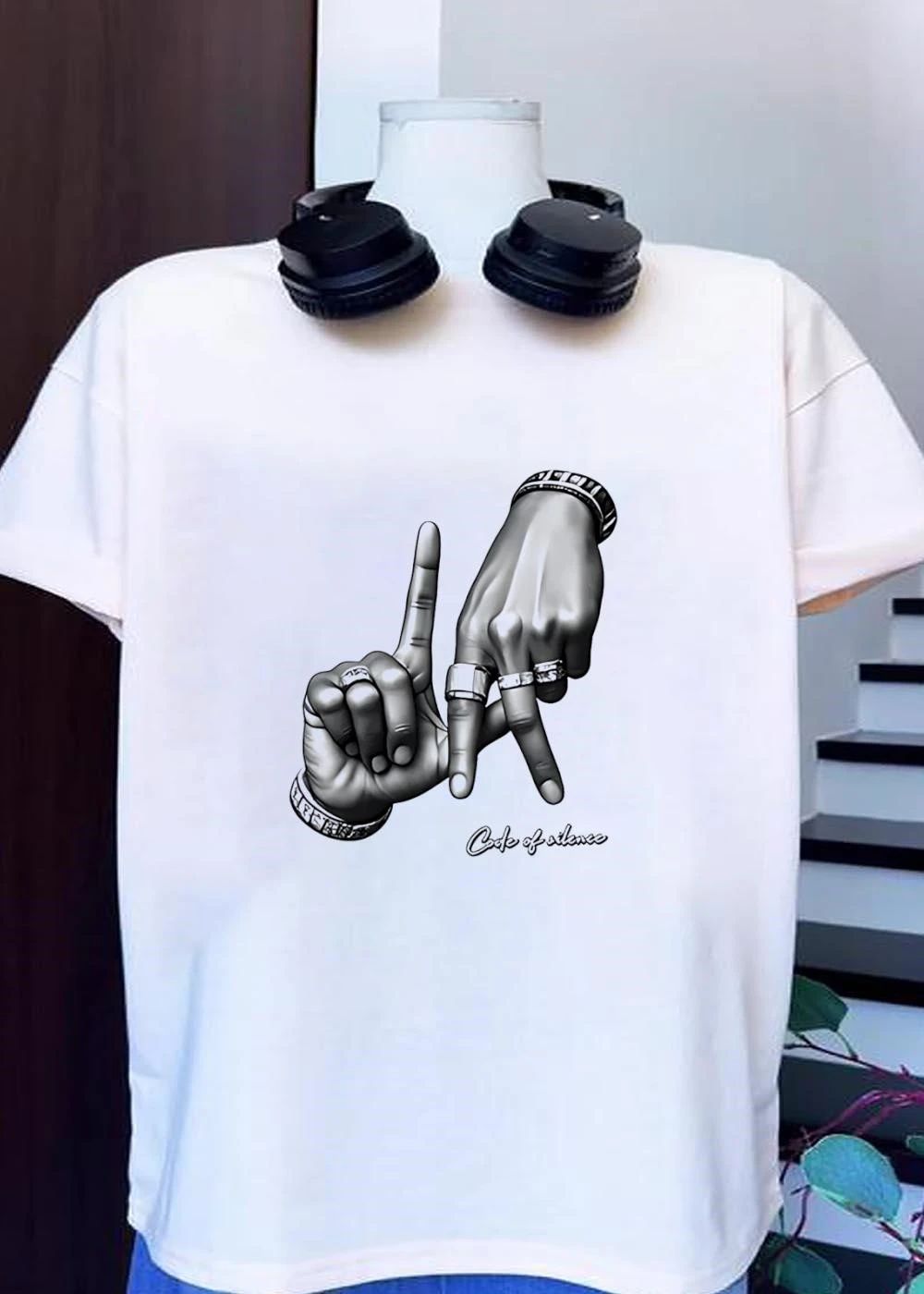 Code of Silence LA Hands Graphic T-Shirt