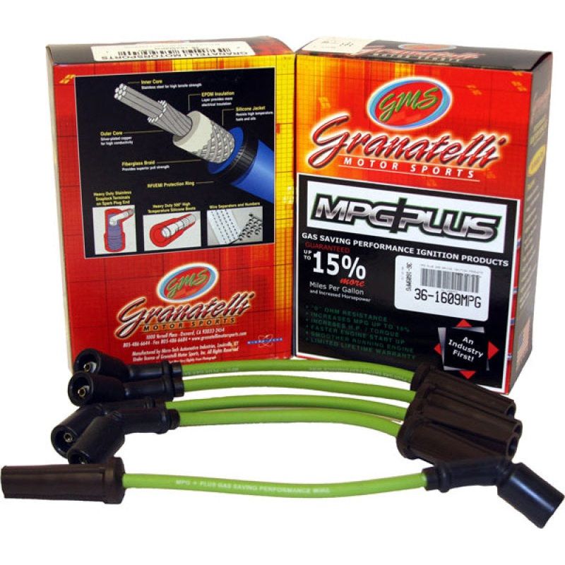 Granatelli 97-98 Cadillac Catera 6Cyl 3.0L MPG Plus Ignition Wires