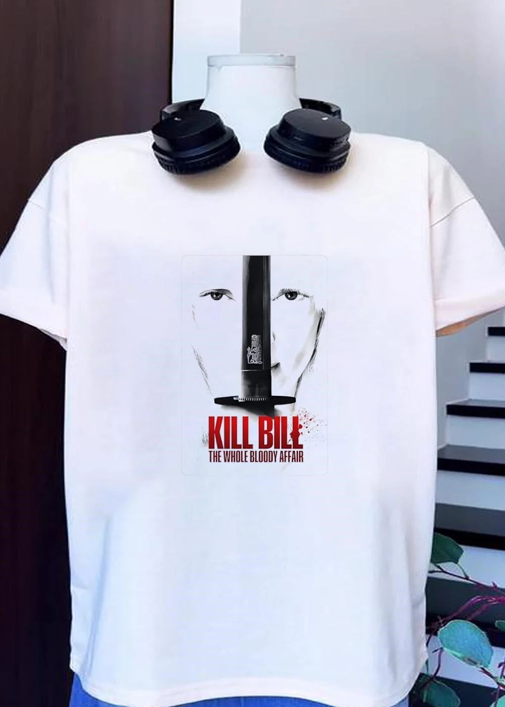 Kill Bill The Whole Bloody Affair Uma Thurman Katana Shirt