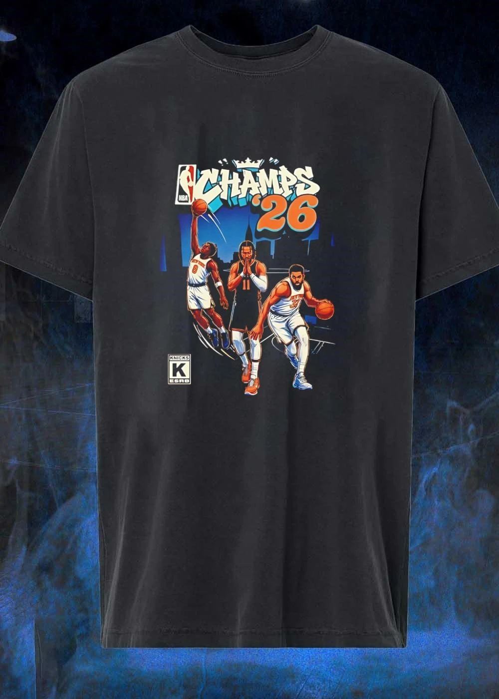 Knicks NBA Champs 26 Basketball Players Performance T-Shirt