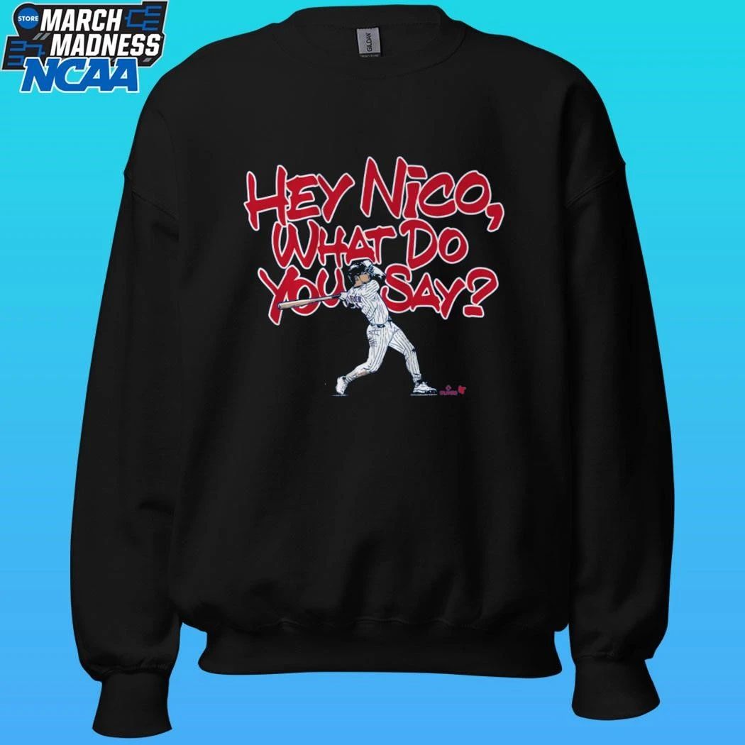 Nico Hoerner What Do You Say Shirt