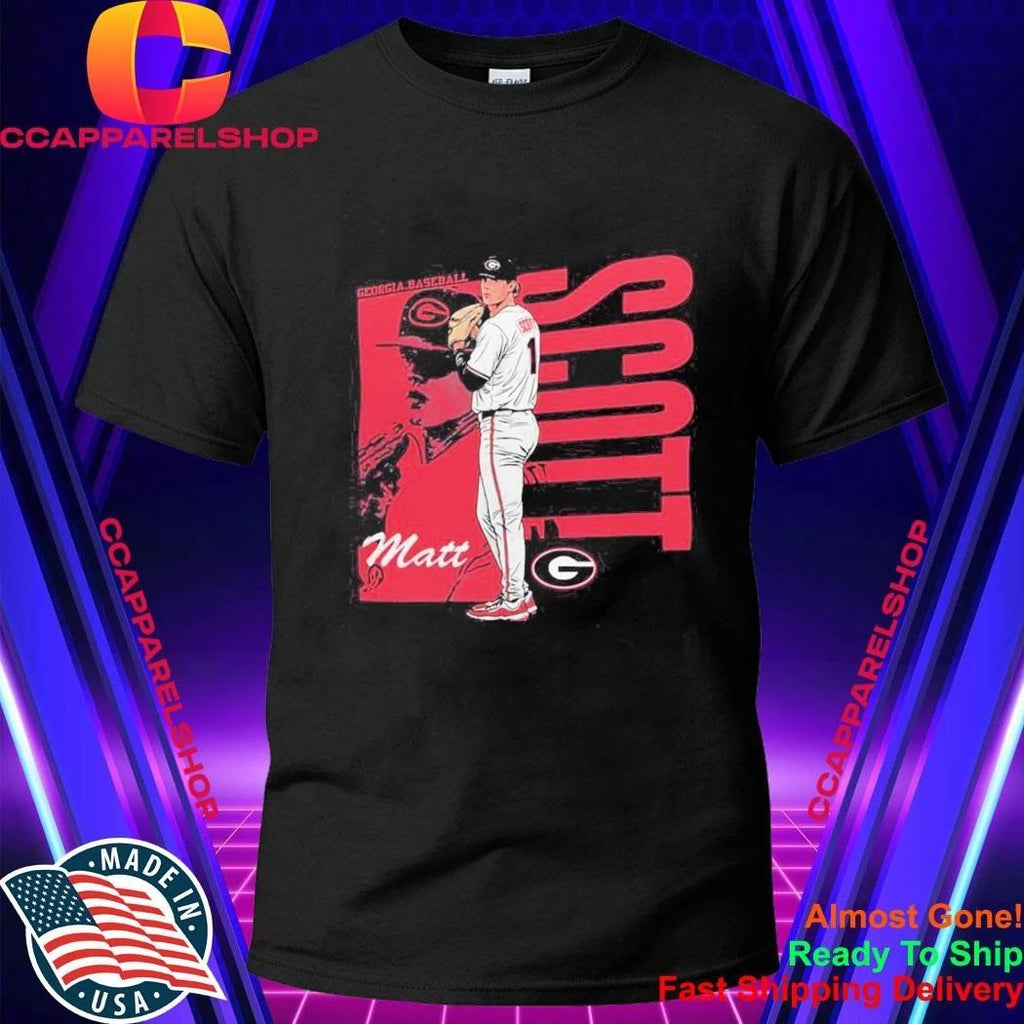 Matt Scott Georgia Bulldogs baseball player Shirt