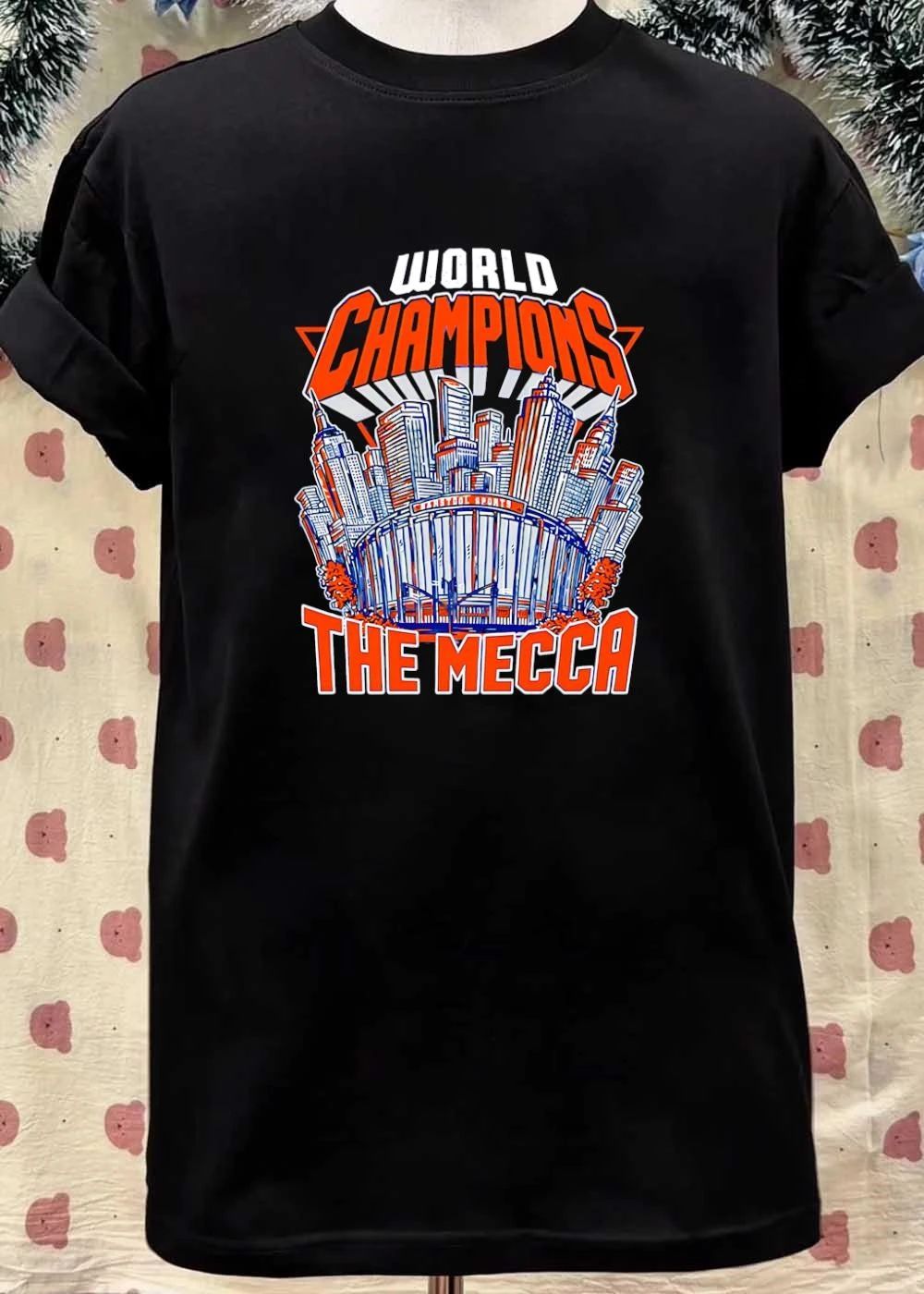 World Champions Barstool Sports Madison Square Garden The Mecca Skyline shirt