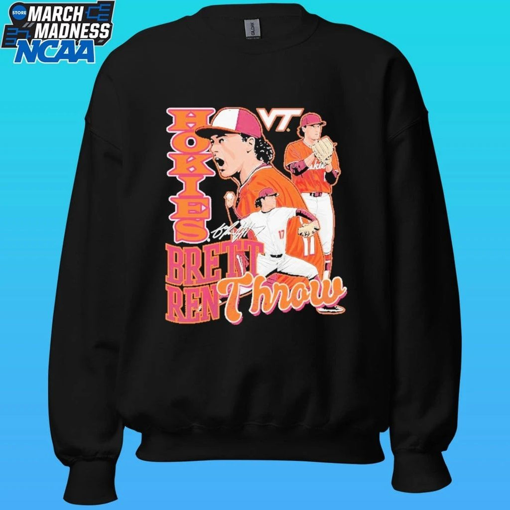Virginia Tech Hokies Baseball Hokies Brett Renthrow Shirt