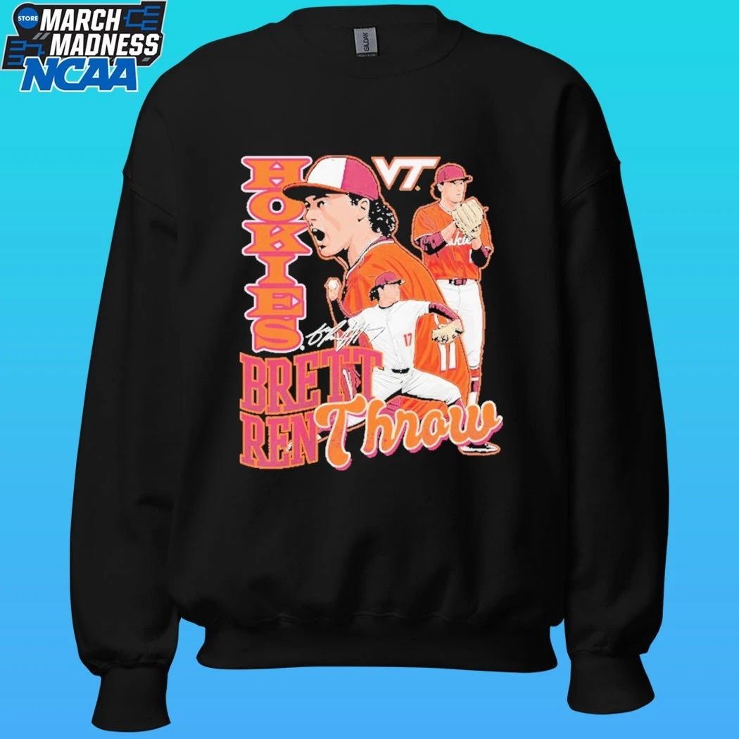 Virginia Tech Hokies Baseball Hokies Brett Renthrow Shirt