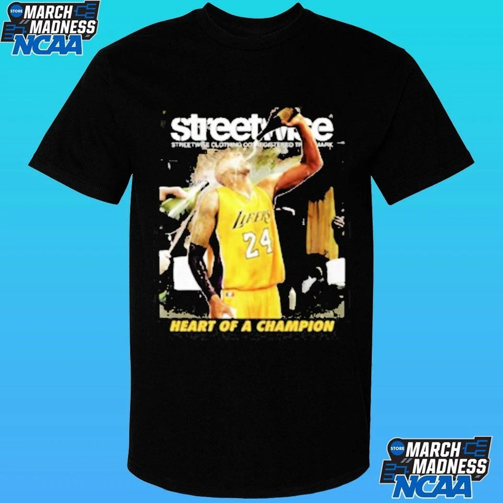 Kobe Bryant 2nd To None Streetwise Heart Of Champion Shirt