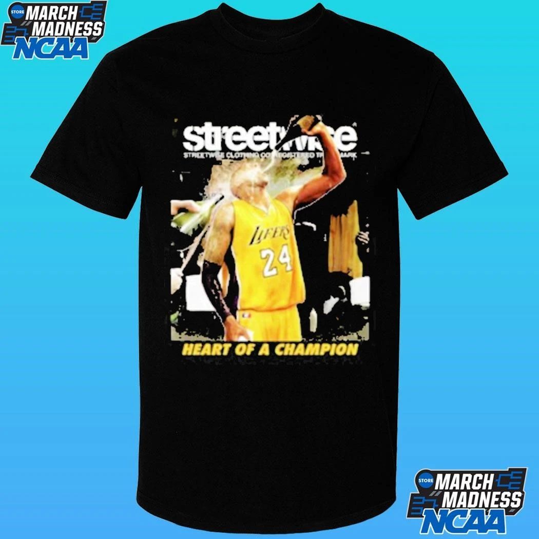 Kobe Bryant 2nd To None Streetwise Heart Of Champion Shirt