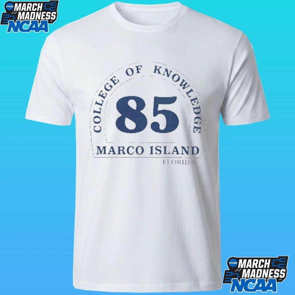 College Of Knowledge 85 Marco Island Florida Shirt