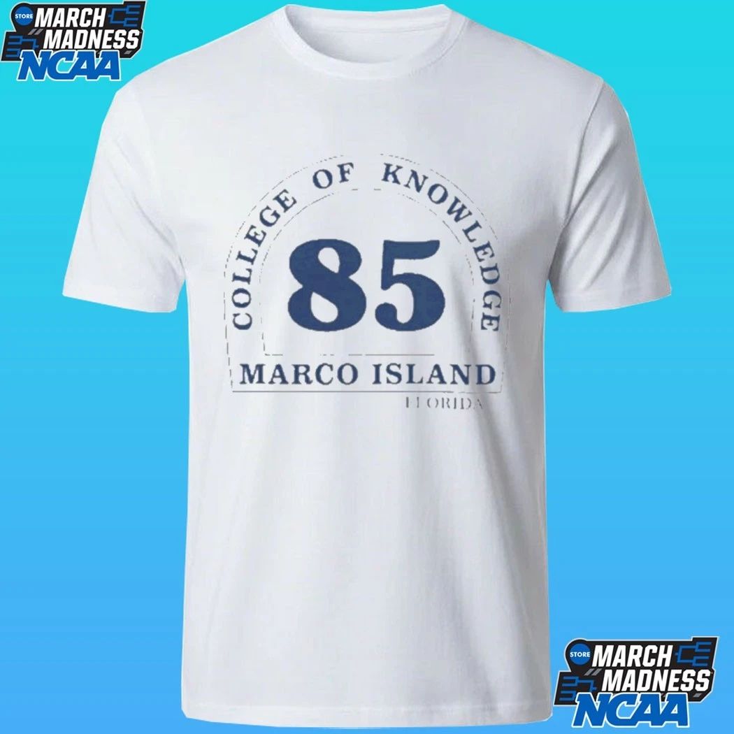 College Of Knowledge 85 Marco Island Florida Shirt