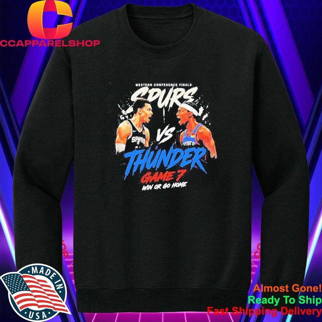 Victor Wembanyama vs Shai Gilgeous-Alexander NBA Game 7 Western Conference Finals Shirt