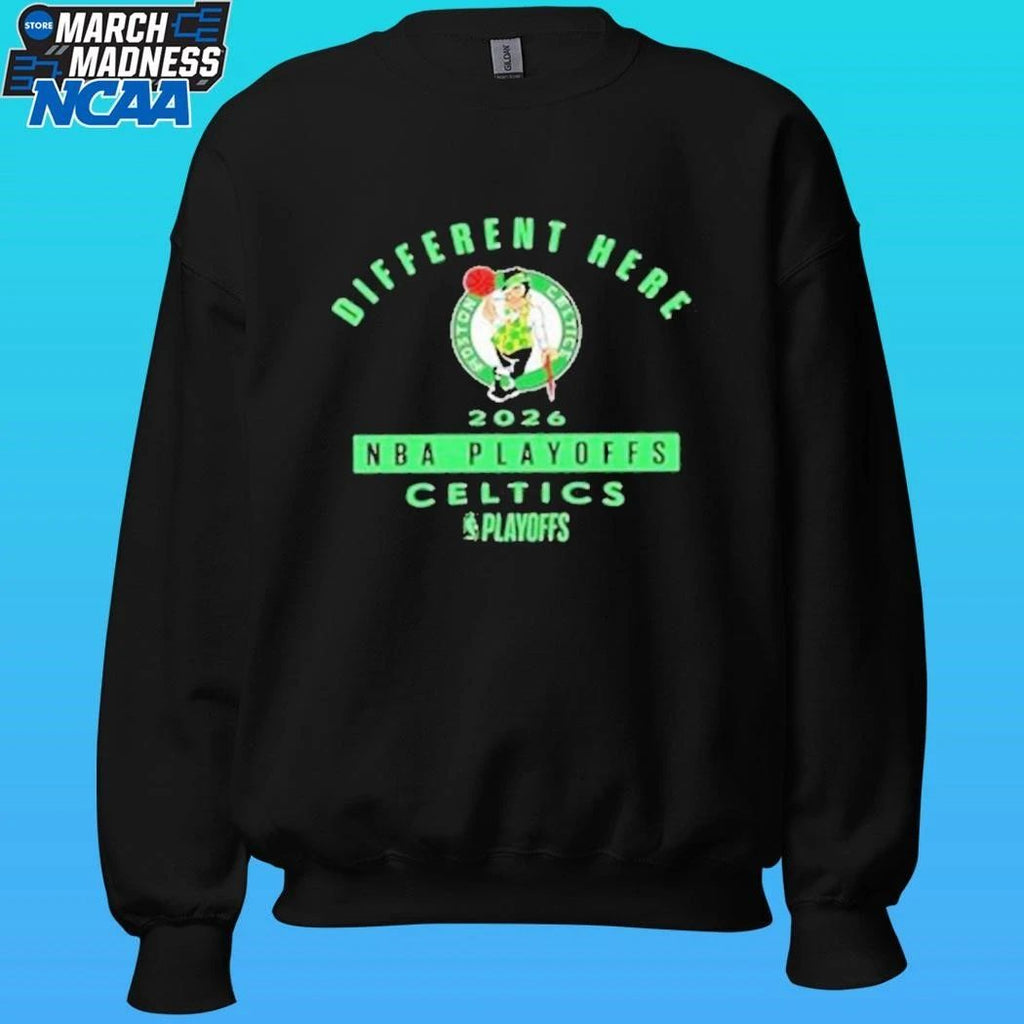 Boston Celtics 2026 Nba Playoffs Different Here Shirt