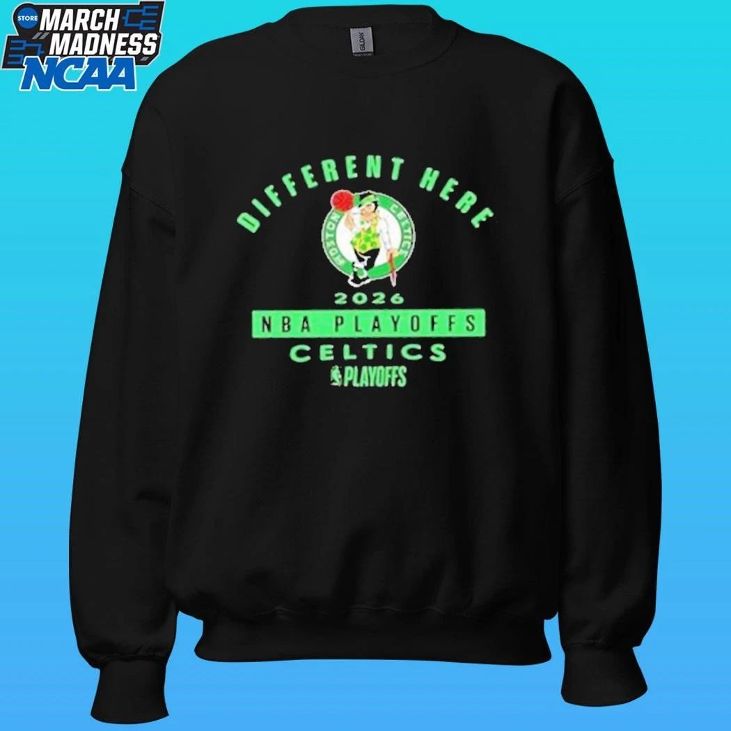 Boston Celtics 2026 Nba Playoffs Different Here Shirt