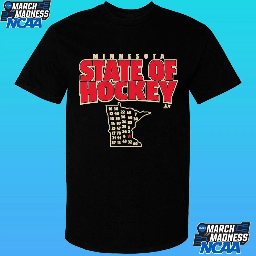 Minnesota State Of Hockey Shirt
