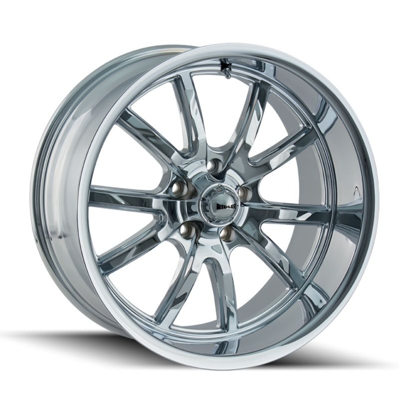 Style 650 18×8 in Chrome Wheel 5×127 Bolt Pattern / 0 mm Offset / 83.82 mm Hub