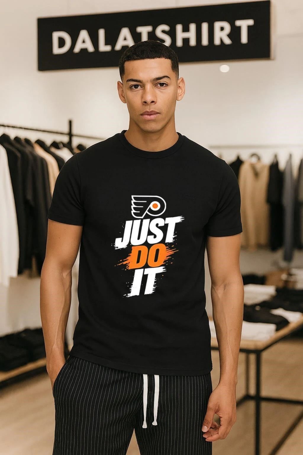 Philadelphia Flyers Just Do It slogan NHL shirt