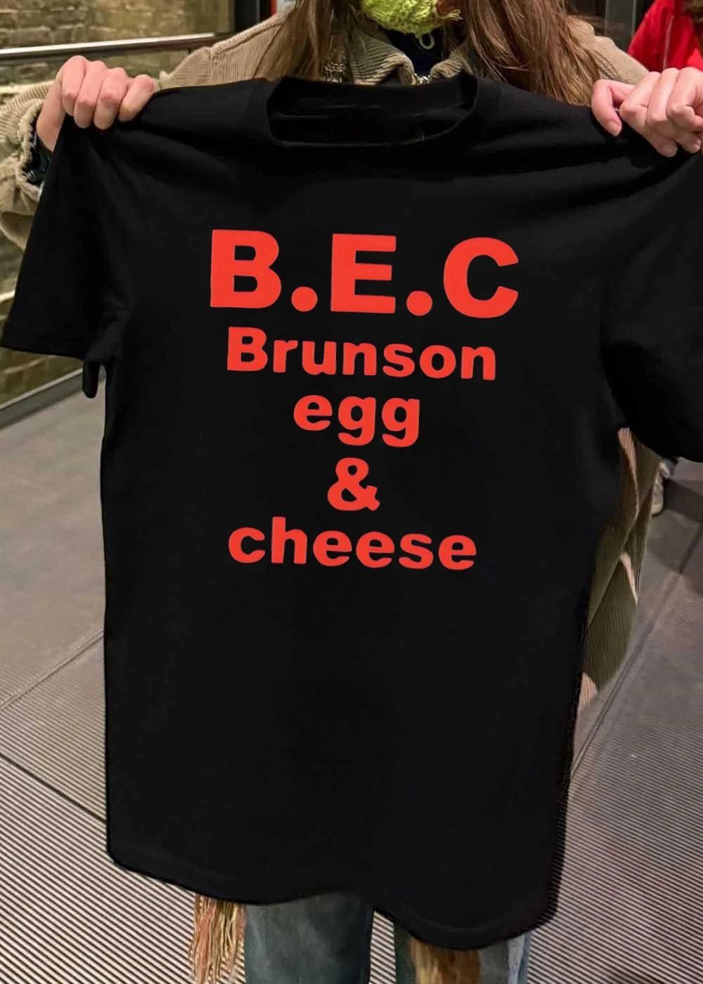 BEC Brunson egg & cheese shirt