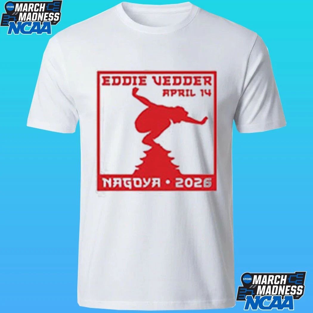 Eddie Vedder 14 2026 Show Merch Nagoya Japan Shirt