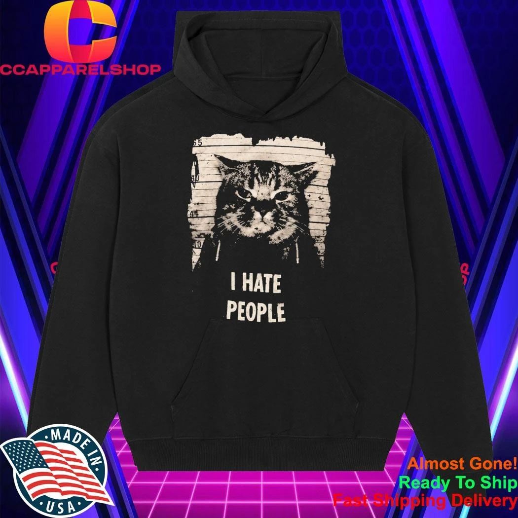 Jeff Satur Cat I Hate People Shirt