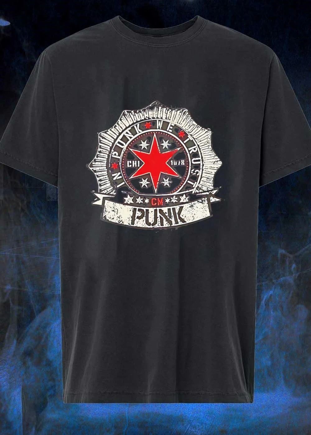 In Punk We Trust CM Punk Star Badge shirt