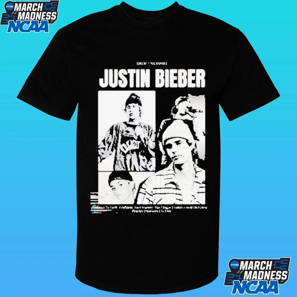 Justin Bieber Greatest Hits Collage Shirt