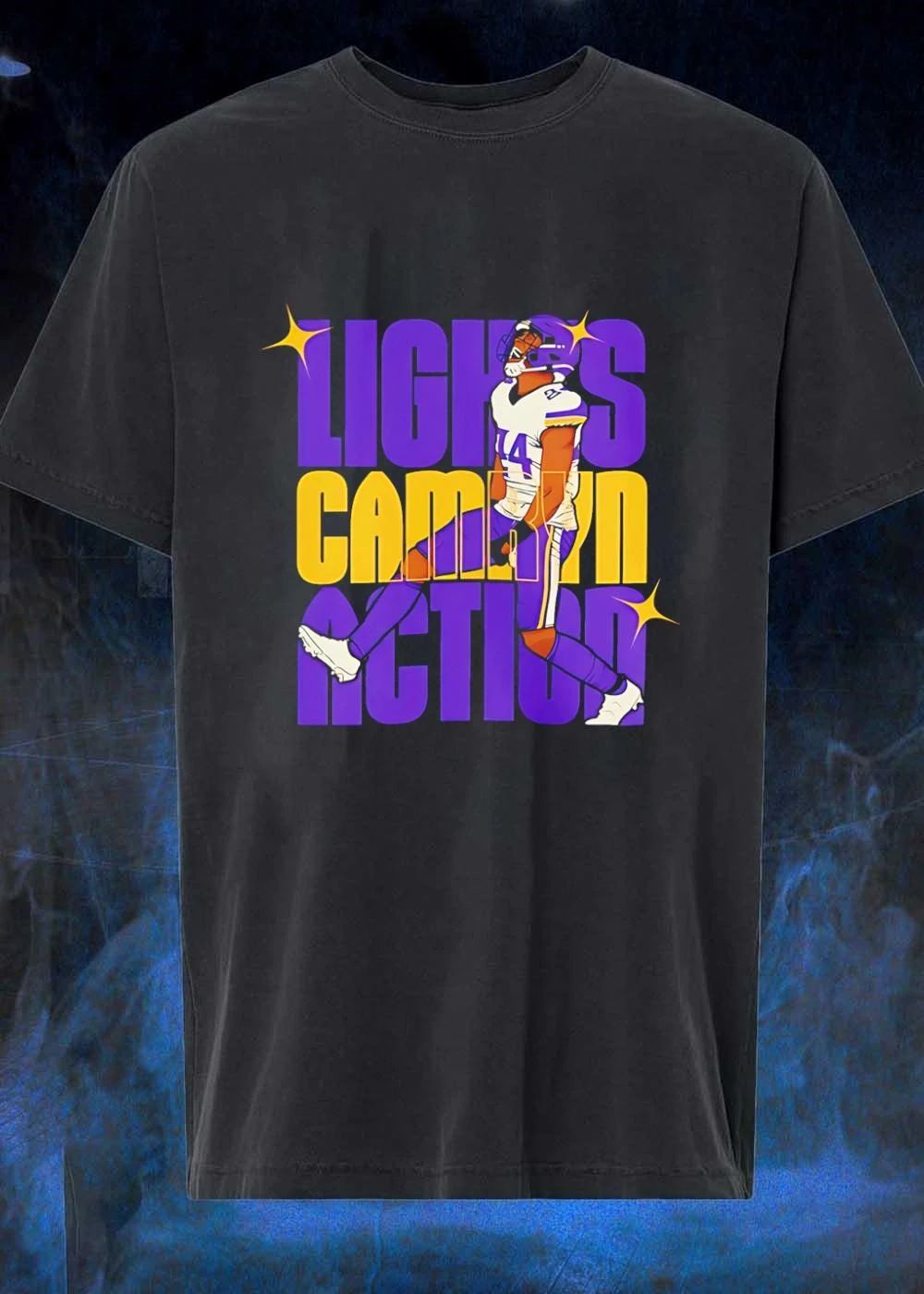 Lights Camryn Action Minnesota Vikings Player Shirt