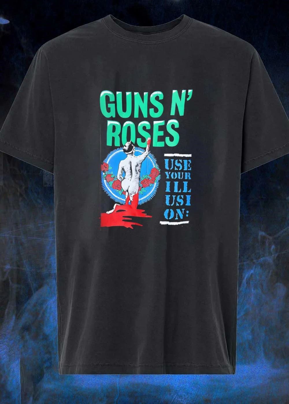 Use your Illusion album artwork nude figure Guns N Roses Guns N Roses Use your Illusion on shirt