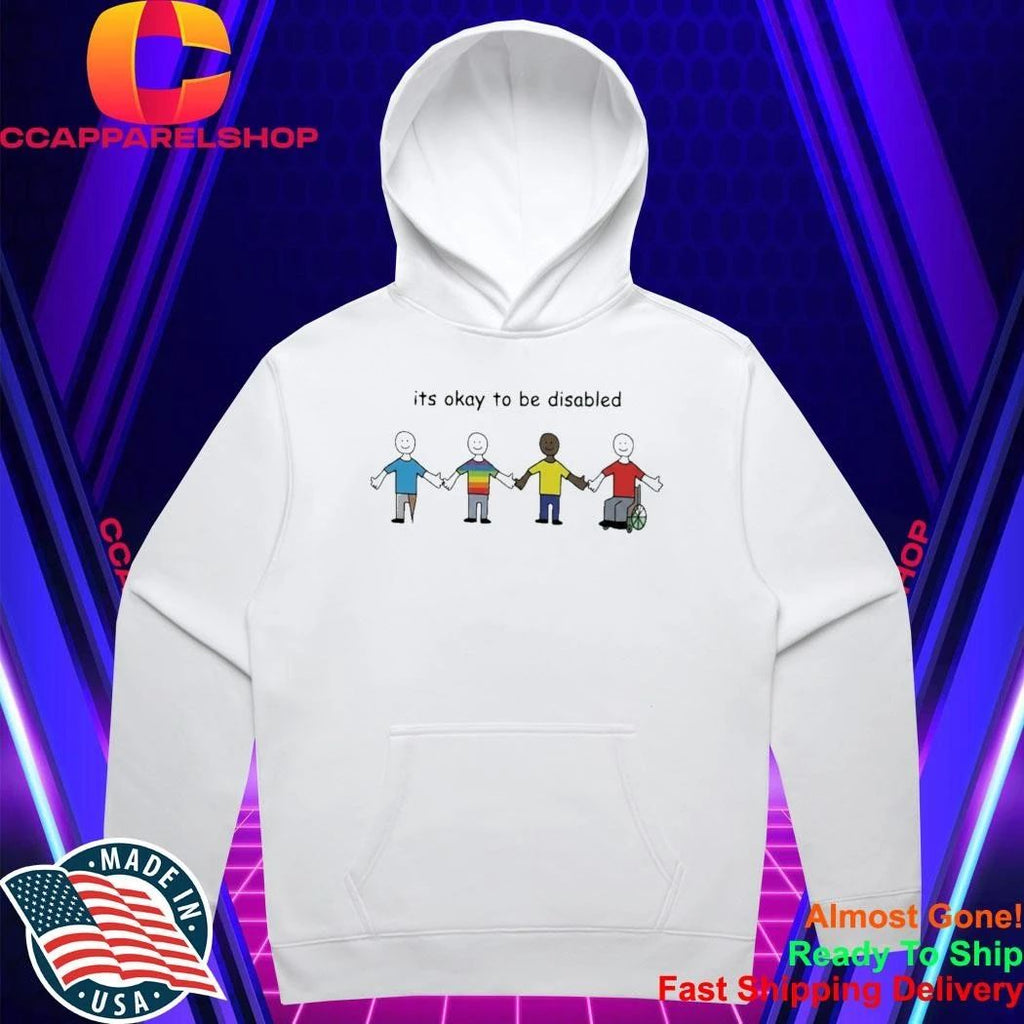 Its Okay To Be Disabled Paint Shirt