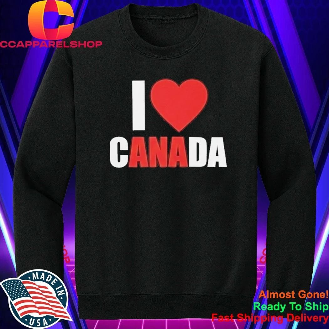 I Love Canada Ana Shirt