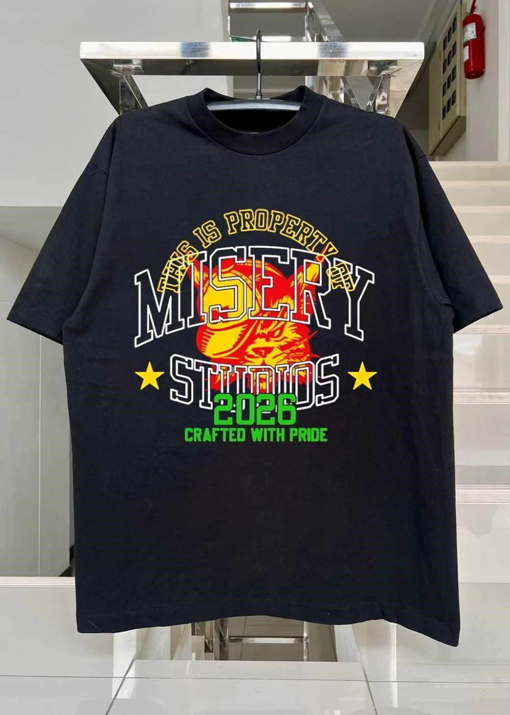 Crafted With Pride This Is Property of Misery Studios 2026 T-Shirt