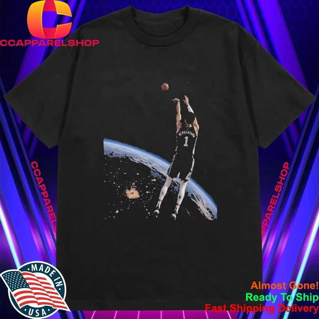 Wemby Alien Victor Wembanyama 3 Points Shirt