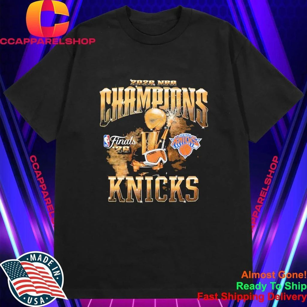 Knicks Mitchell And Ness 2026 NBA Finals Champions Shirt
