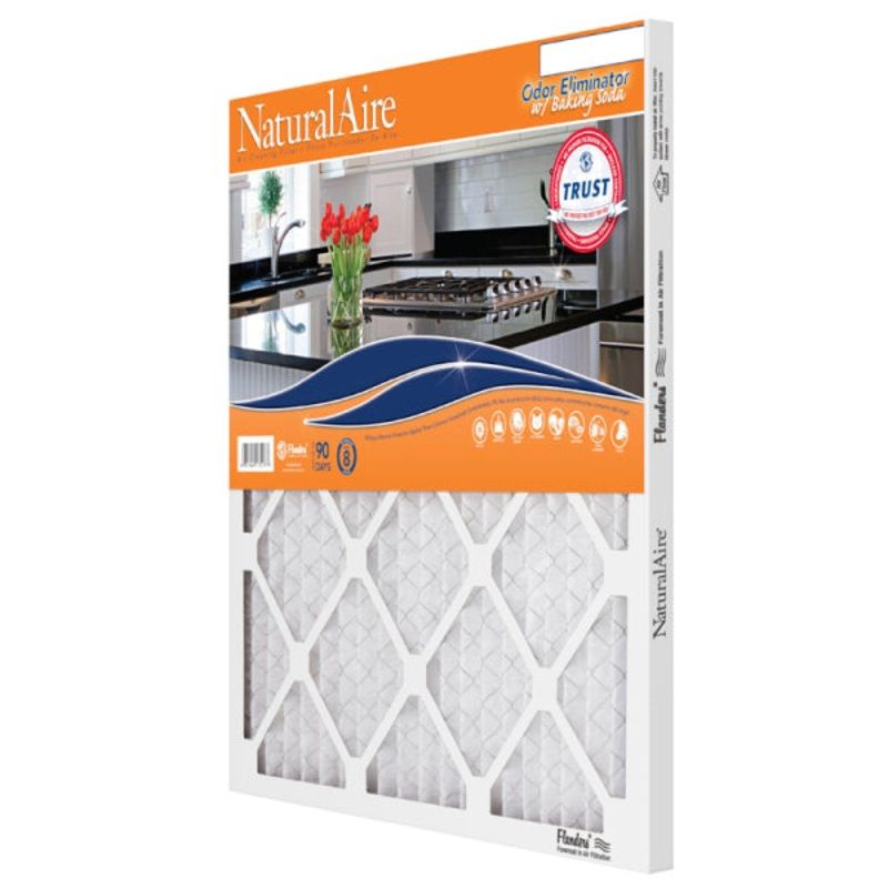 22x22x1 NaturalAire Odor Eliminator with Baking Soda MERV 8 84857.012222 (4 Filters)