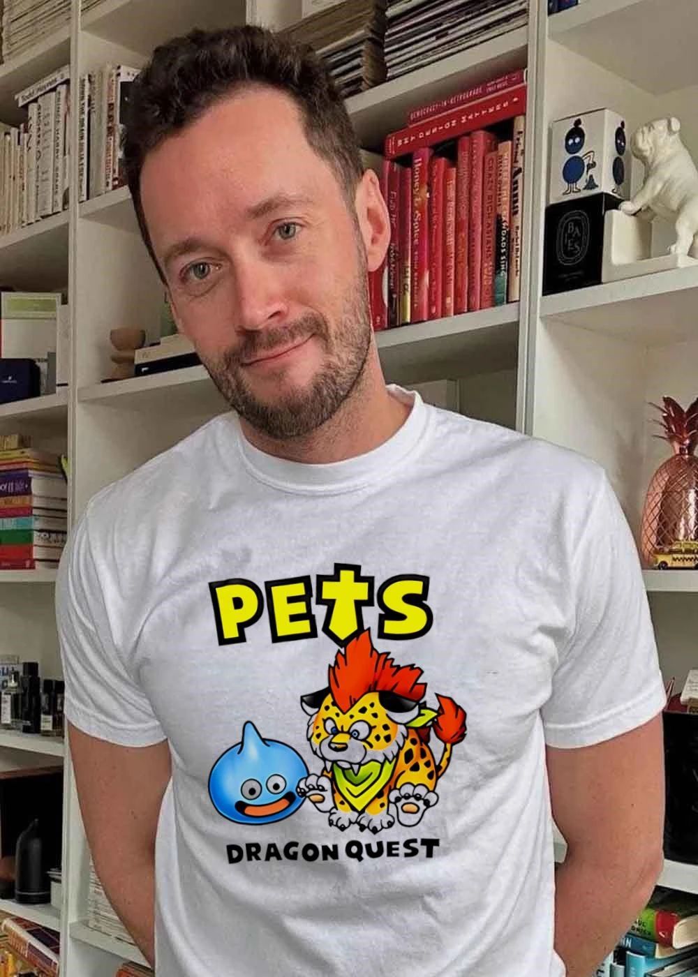Dragon Quest Pets Slime and Great Sabrecat T-Shirt
