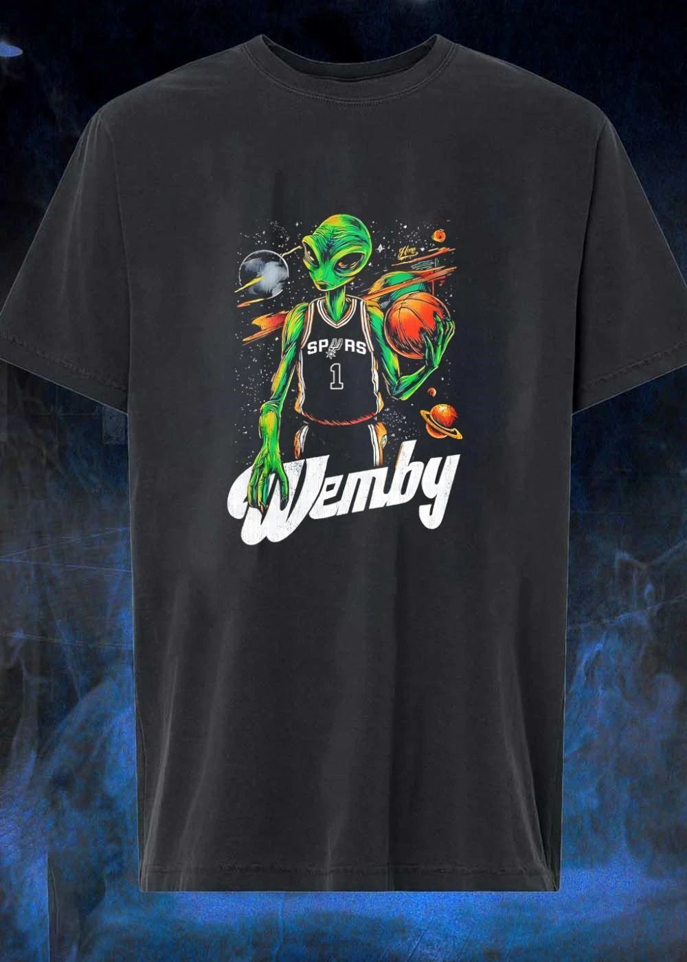 Victor Wembanyama San Antonio Spurs NBA SPURS 1 WEMBY shirt
