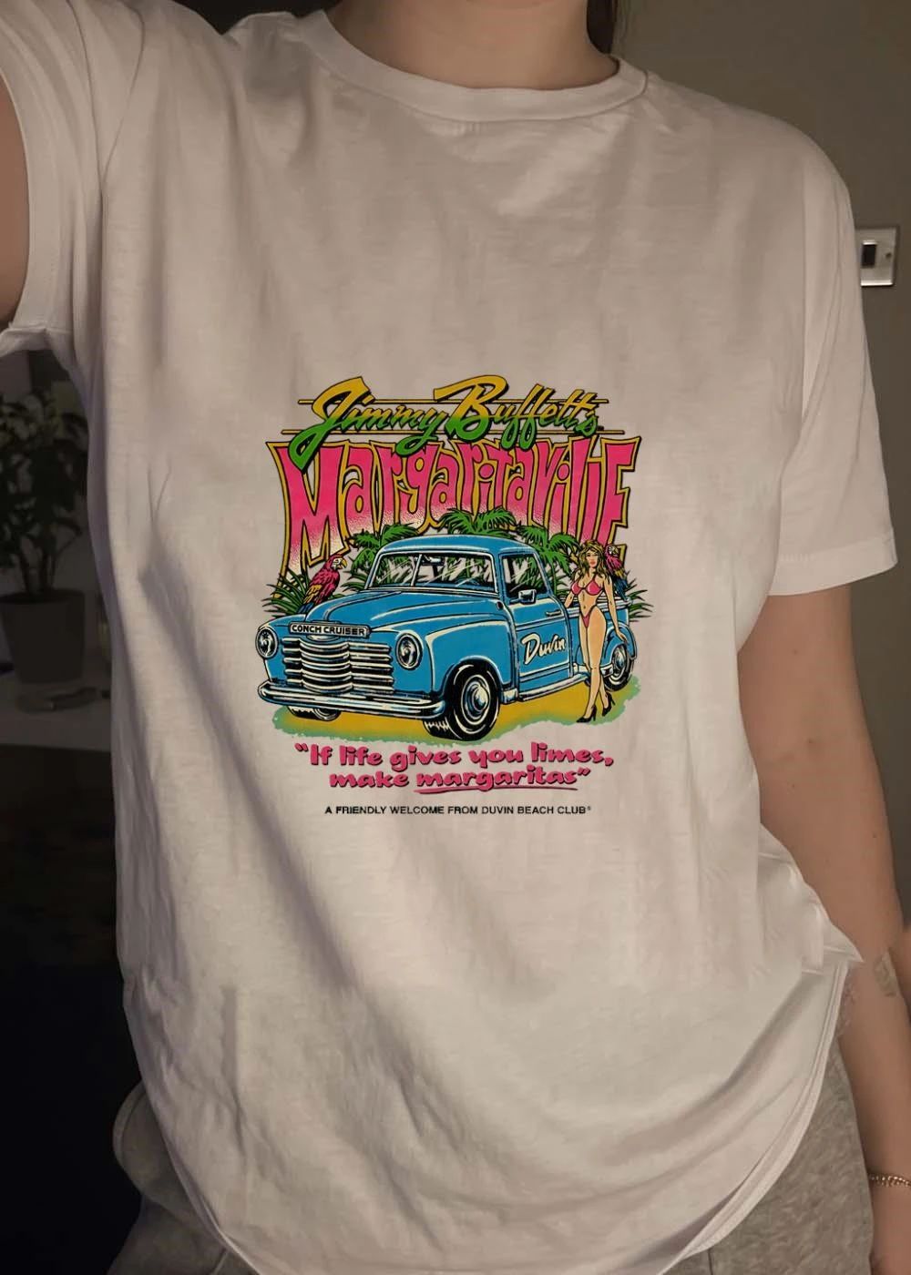 Jimmy Buffetts Margaritaville if life gives you limes make margaritas shirt