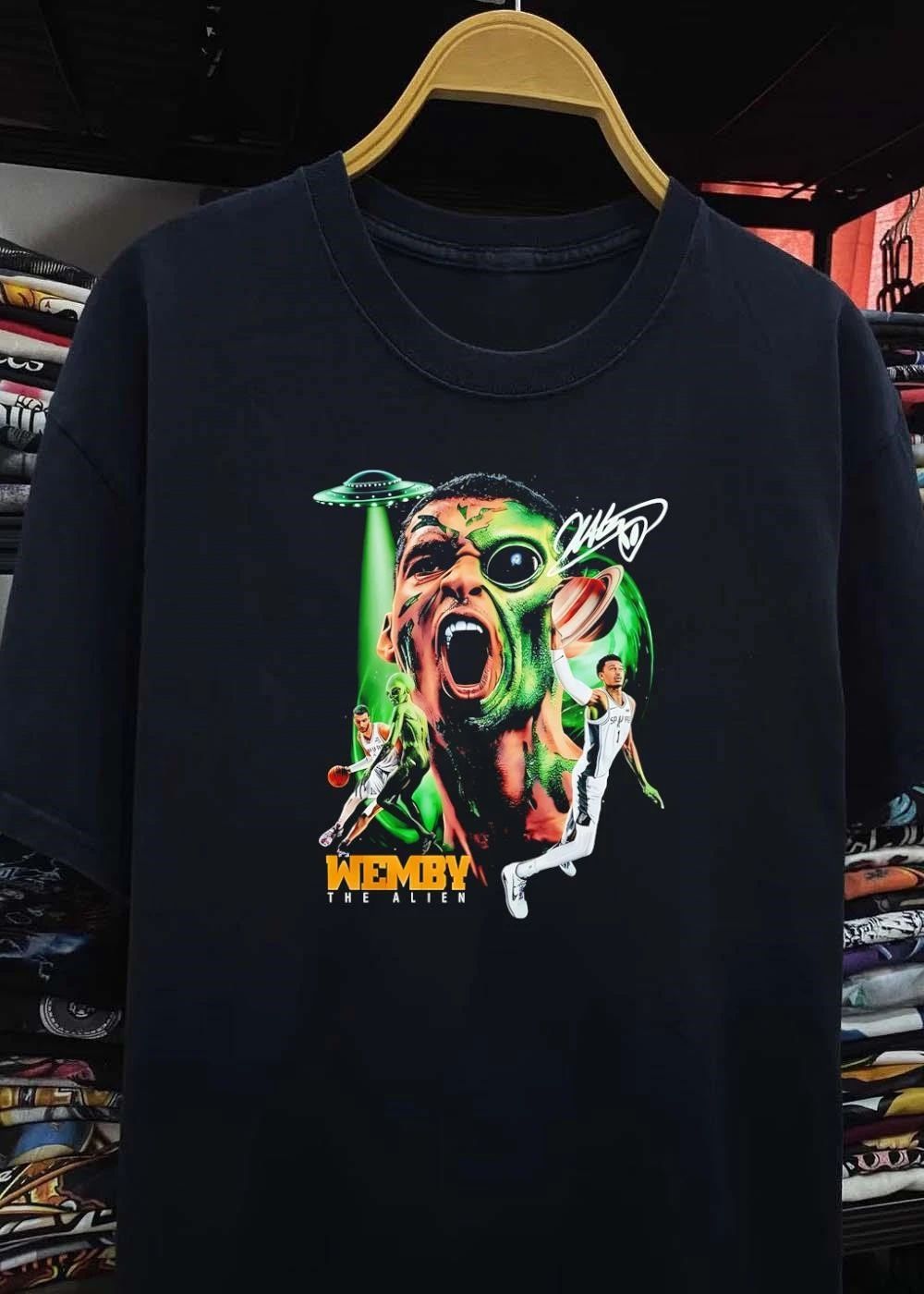Wemby The Alien San Antonio Spurs NBA Shirt