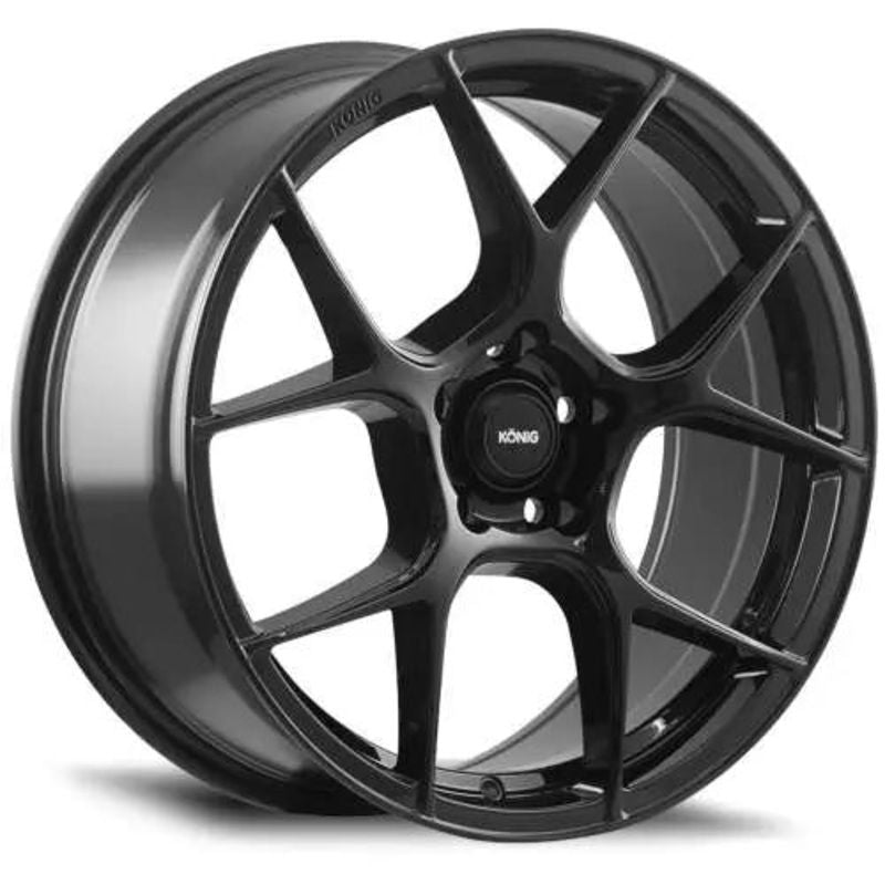 Konig Diverge Gloss Black 17×8 | 5×108 (DG87508425)