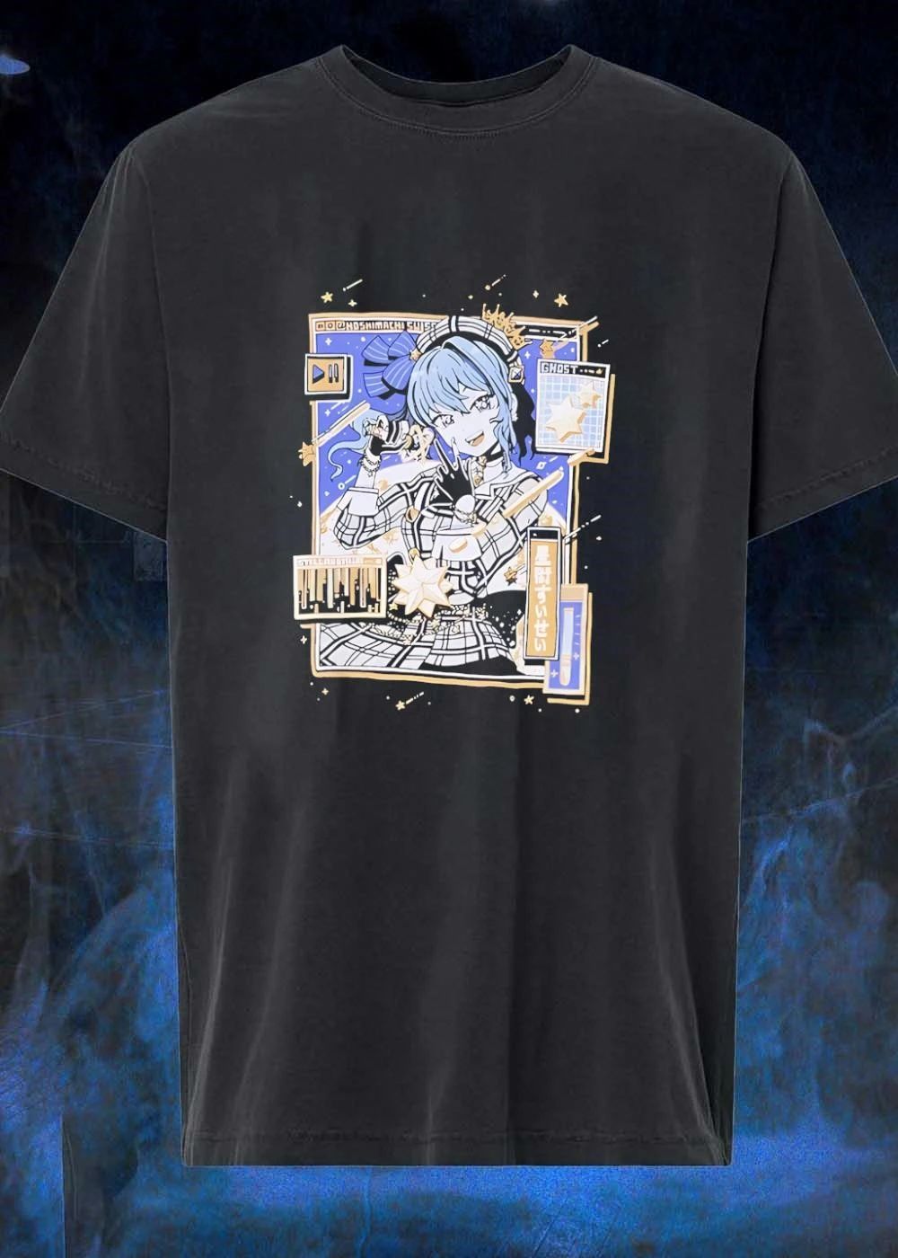 Hoshimachi Suisei GHOST Stellarstill VTuber Idol Shirt