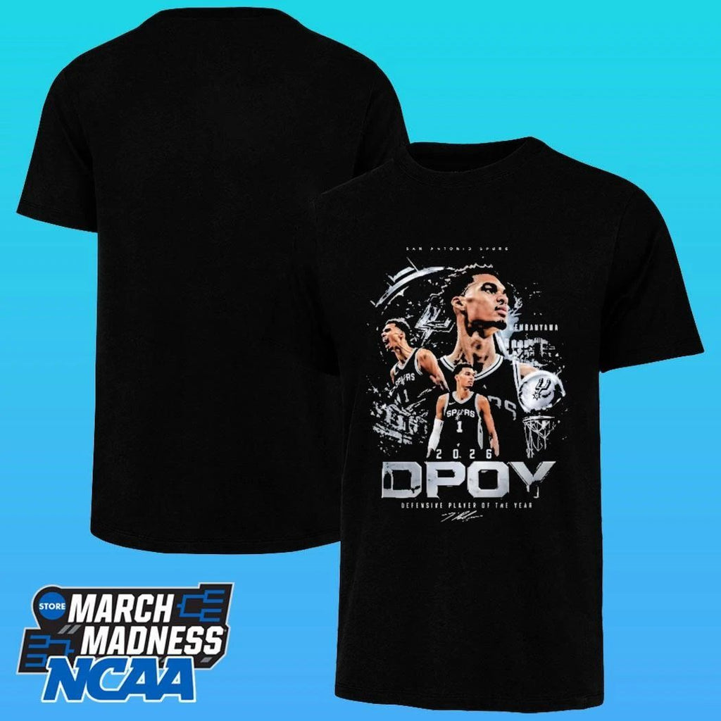 San Antonio Spurs Dpoy Defensive Player Of The Year 2026 Shirt