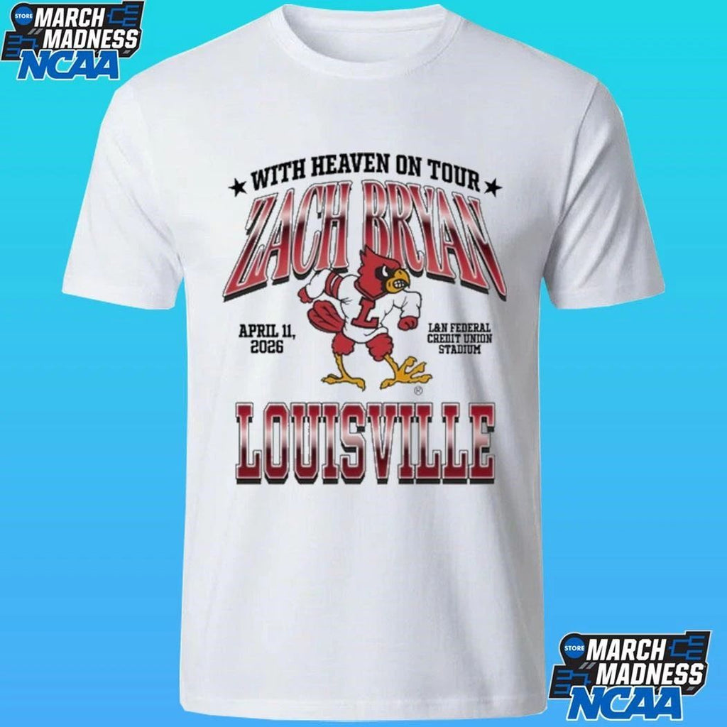 Zach Bryan Live In Concert At Louisville 2026 Tour T-Shirt
