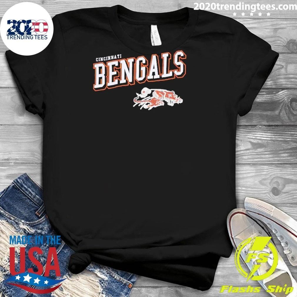 Cincinnati Bengals Black Vintage Shirt
